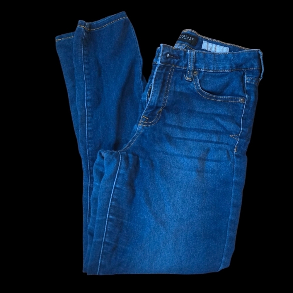 Aeropostale Blue Denim 4 Short Jeans